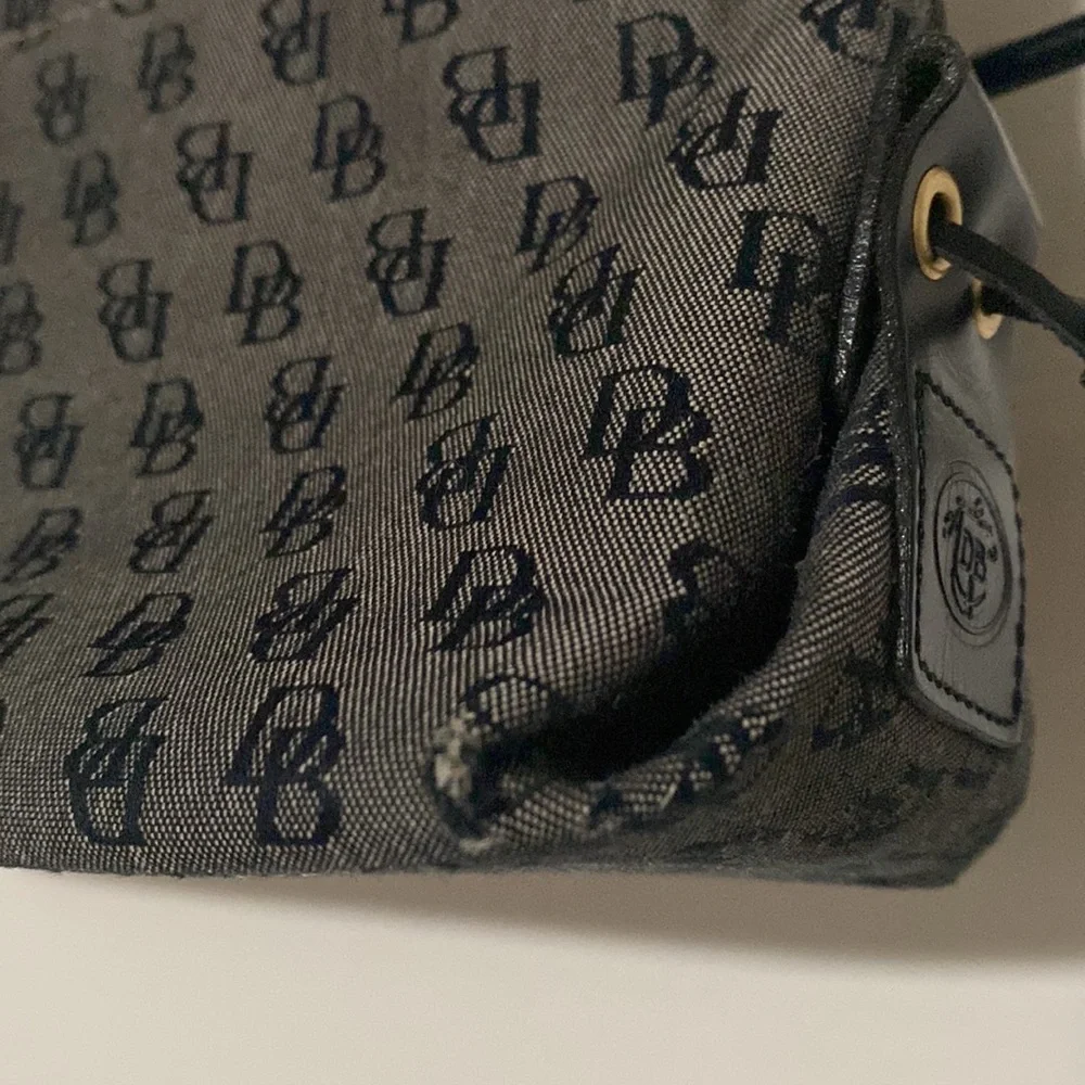 Dooney & Bourke Signature Tassel Mini Satchel Bag Vintage Y2K